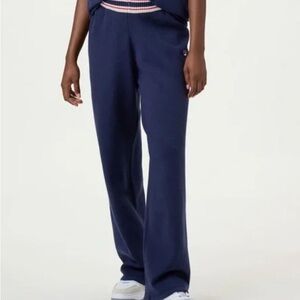 Fila Varsity Sweater Knit Pants - Dark Blue